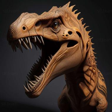 3D модель Ганчжоузавр (STL)